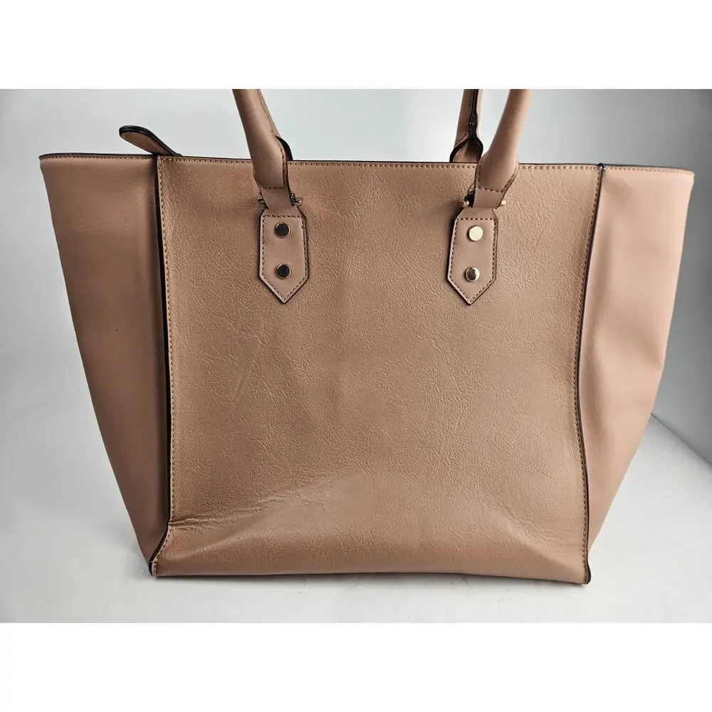 Target Mossimo‎ Purse Tote Pink/Tan